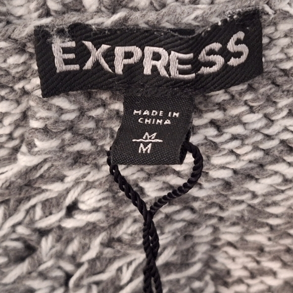 Express gray knit sweater - NWT - Picture 3 of 5